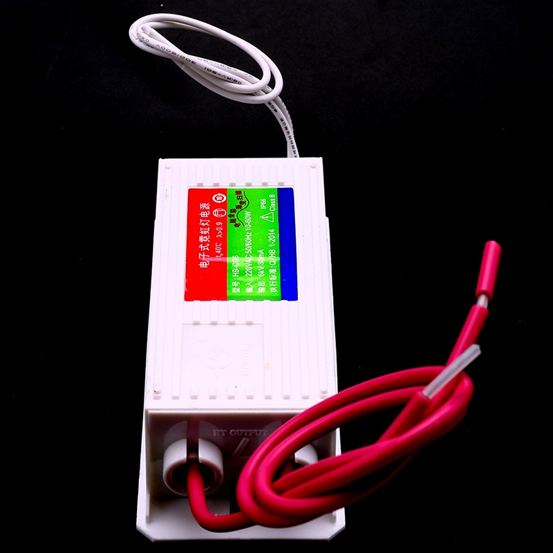 Máy biến áp điện tử Neon 1Pc Hb-Co6 Bộ chỉnh lưu cấp nguồn Neon không thấm nước 6Kv 60W 30Ma