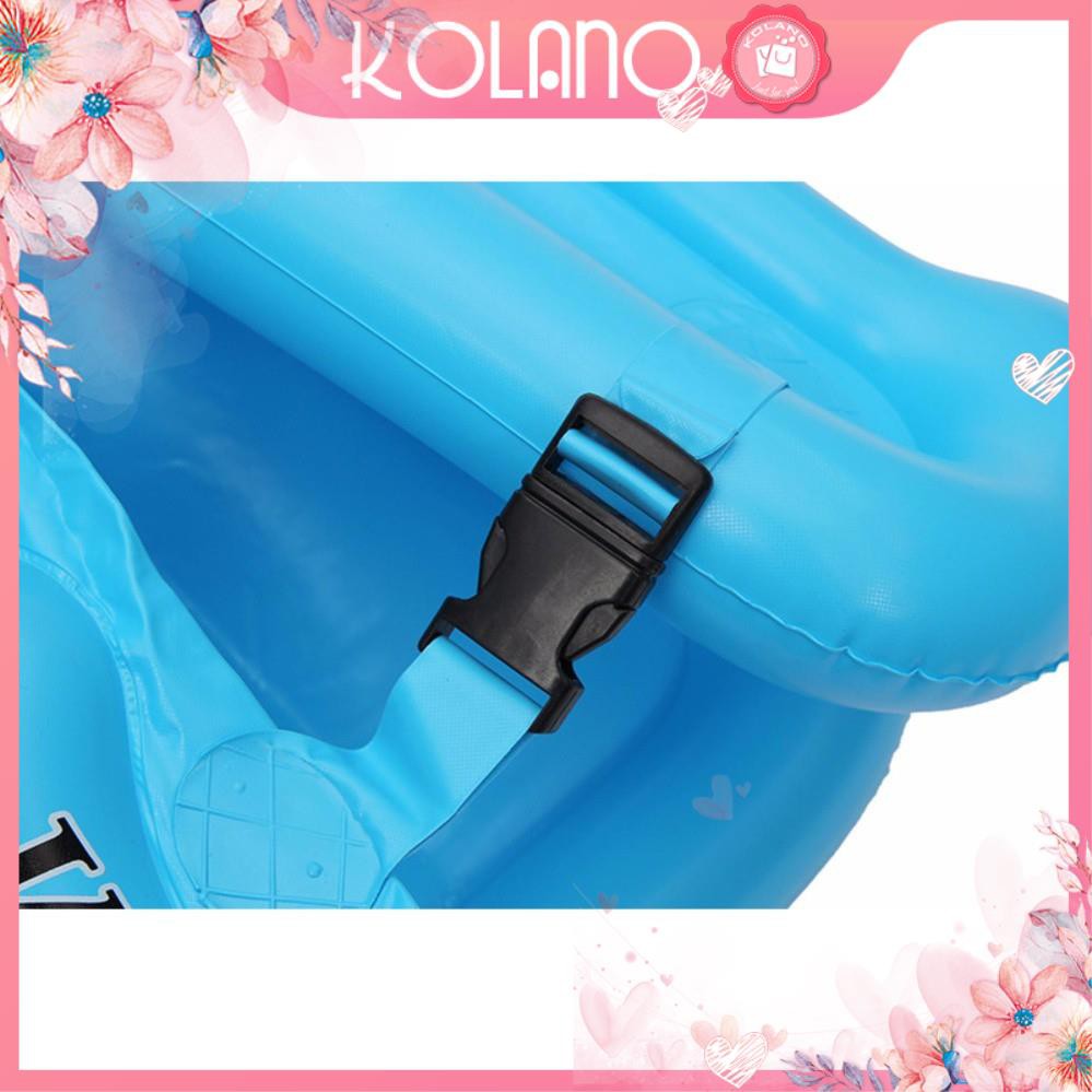 Áo Phao Bé Gái Bé Trai Tập Bơi KOLANO Có Khóa Cài An Toàn Cho Bé Size S 1 - 6 Tuổi SS-001097 [Tặng Bơm Phao]