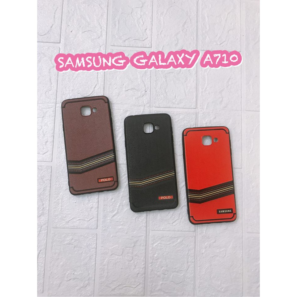 ỐP LƯNG DA POLO CHO SAMSUNG A7 2016 /A710
