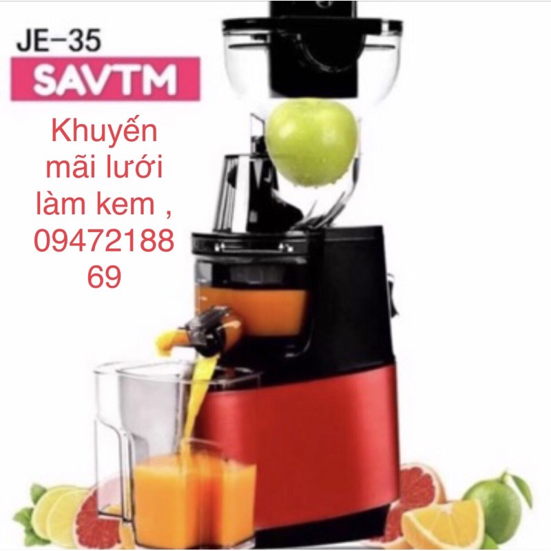 MÁY ÉP CHẬM SATVM JE 35 CÔNG NGHIỆP 250W