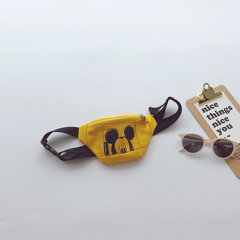 Túi Đeo Chéo Hình Chuột Mickey Dễ Thương Cho Bé