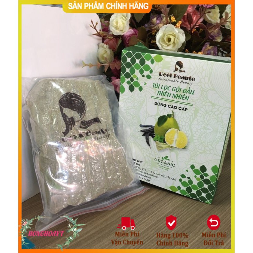 Túi lọc gội đầu dòng cao cấp từ thiên nhiên Reel Beaute