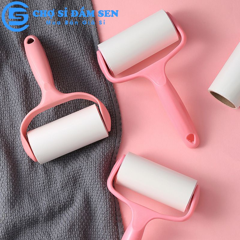 Cây lăn bụi quần áo, chăn màn, lông chó mèo , sử dụng lõi giấy dạng con lăn bụi G363
