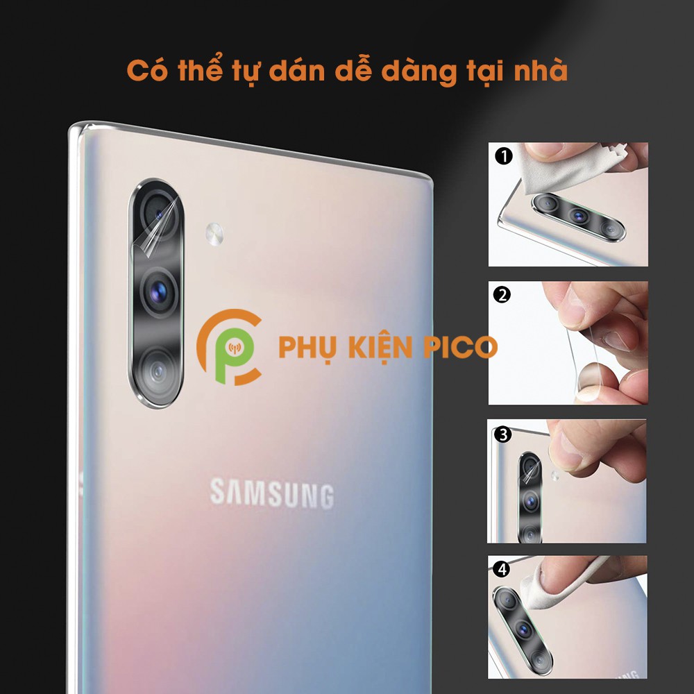 Cường lực camera Samsung Note 10 Plus độ cứng 9H trong suốt - Dán camera Samsung Galaxy Note 10 Plus