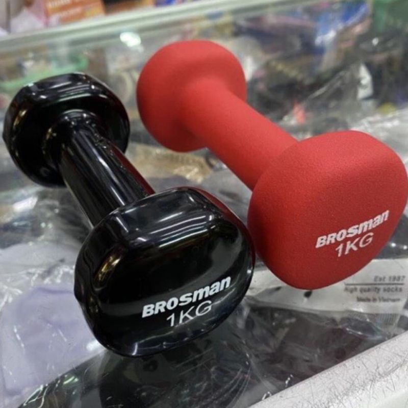 Tạ Tay 1kg, Tạ sắt cao cấp 1Kg  tập gym,yoga
