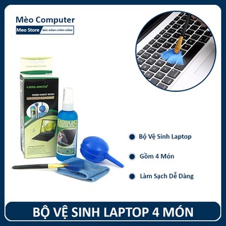 BỘ VỆ SINH LAPTOP 4 MÓN - VỆ SINH LAPTOP CỦA BẠN LUÔN LUÔN SẠCH SẼ
