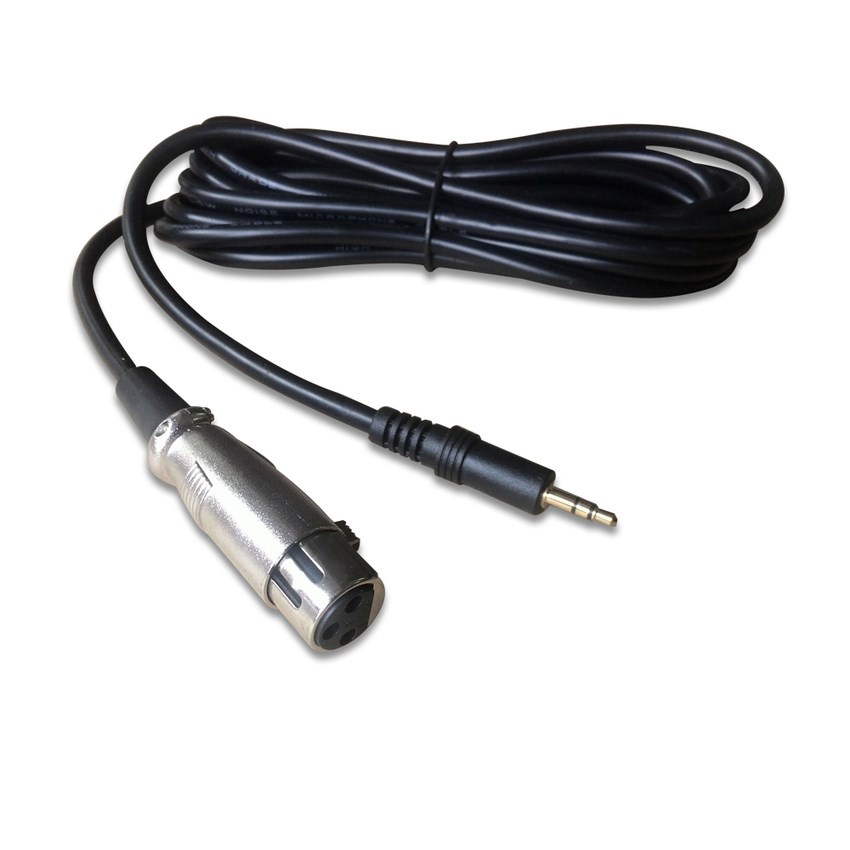 DÂY XLR - 3.5 chuyên dụng cho mic thu âm và mọi loại mixer, sound card lọc nhiễu tốt dài 2.5m