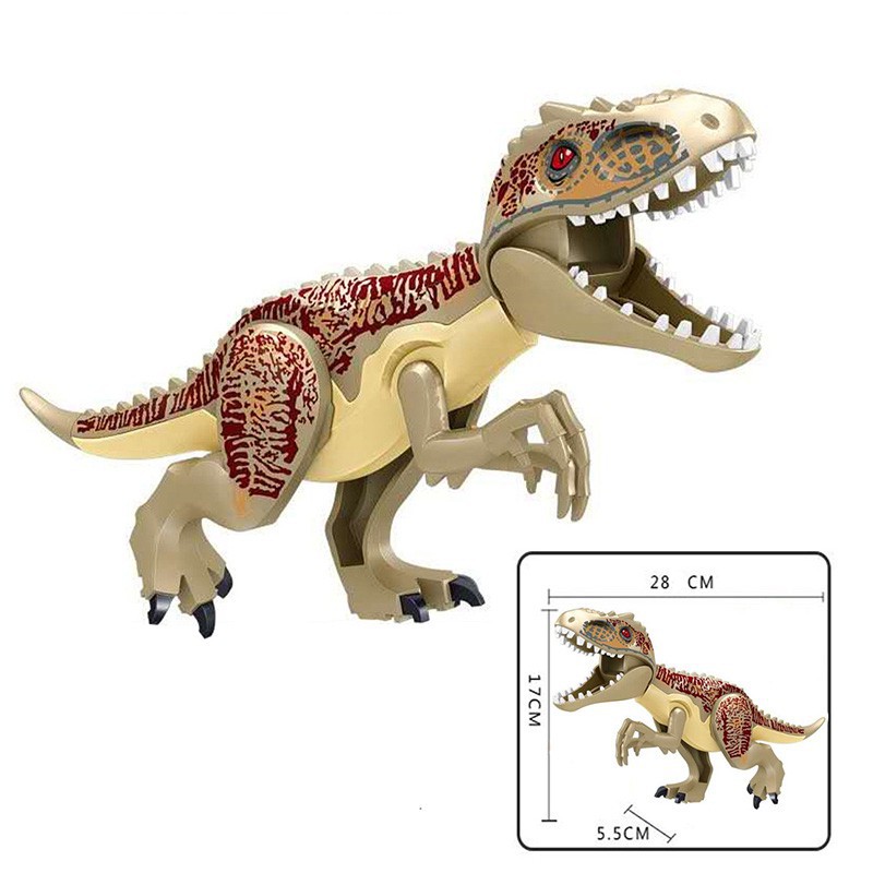 Đồ chơi ghép hình khủng long nhiều chủng loại tùy chọn kích thước 24-28cm Jurassic Dinosaur Toy