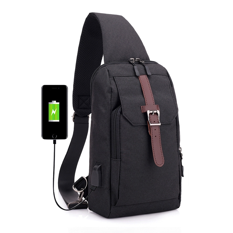 Cross-body Bags Men USB Casual Bags Outdoor Multifunctional Small Riding Bag08