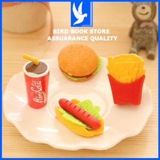 Cục tẩy đồ ăn nhanh 💕𝑭𝒓𝒆𝒆𝒔𝒉𝒊𝒑💕 Bird Book