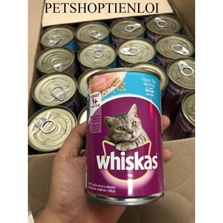 Pate mèo whiskas 400g ( 1 thùng 24 lon )