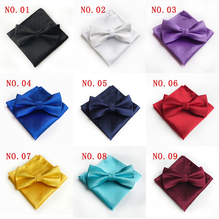 Bộ Cà Vạt Nơ Thời Trang Cho Nam