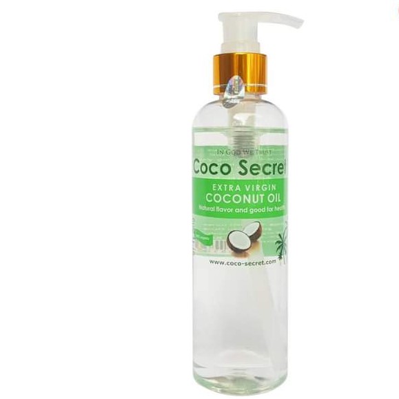 [kèm quà] Dầu Dừa Nguyên Chất Coco Secret 250ml - dưỡng tóc, dưỡng mi, dưỡng da, dưỡng môi...