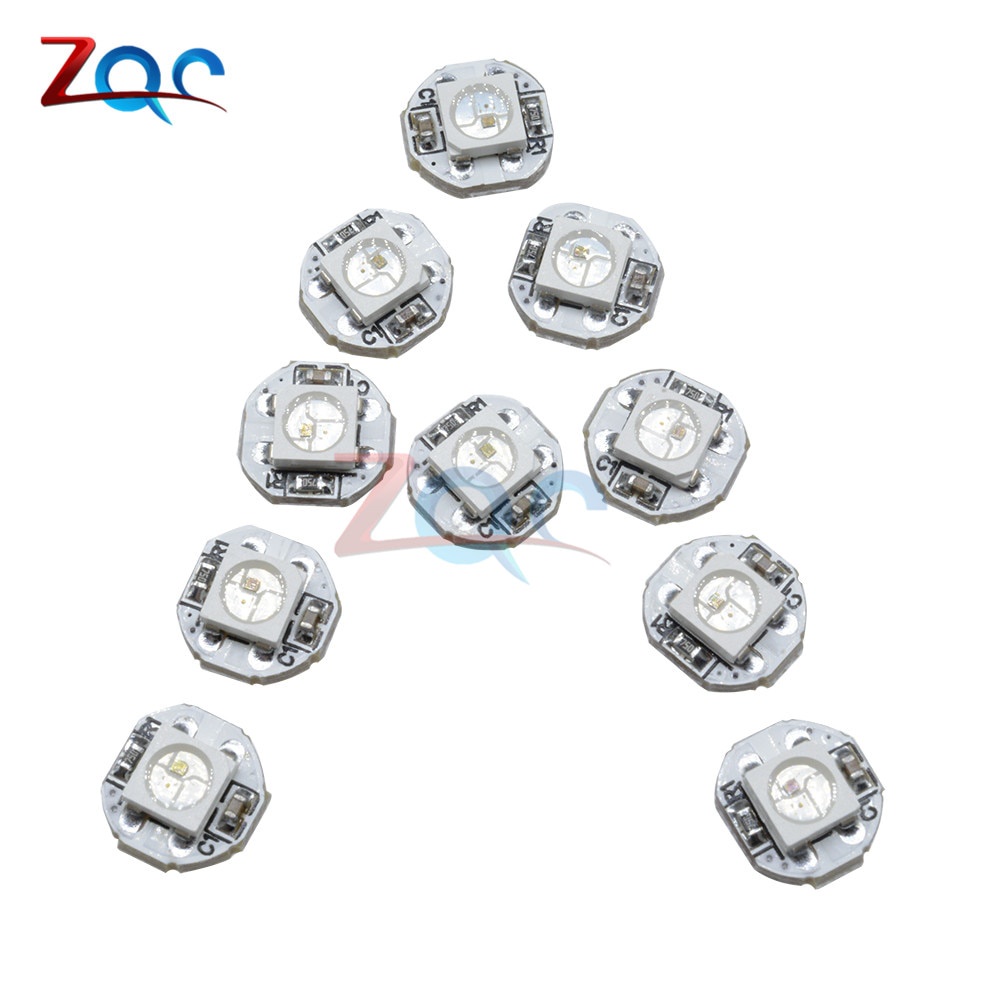 Set 10 chip đèn led Dc 5v 3mm X 10mm Ws2812B Smd 5050 Ic-Ws2812