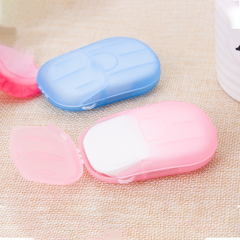 Set 20 xà phòng rửa tay có kích thước mang tay