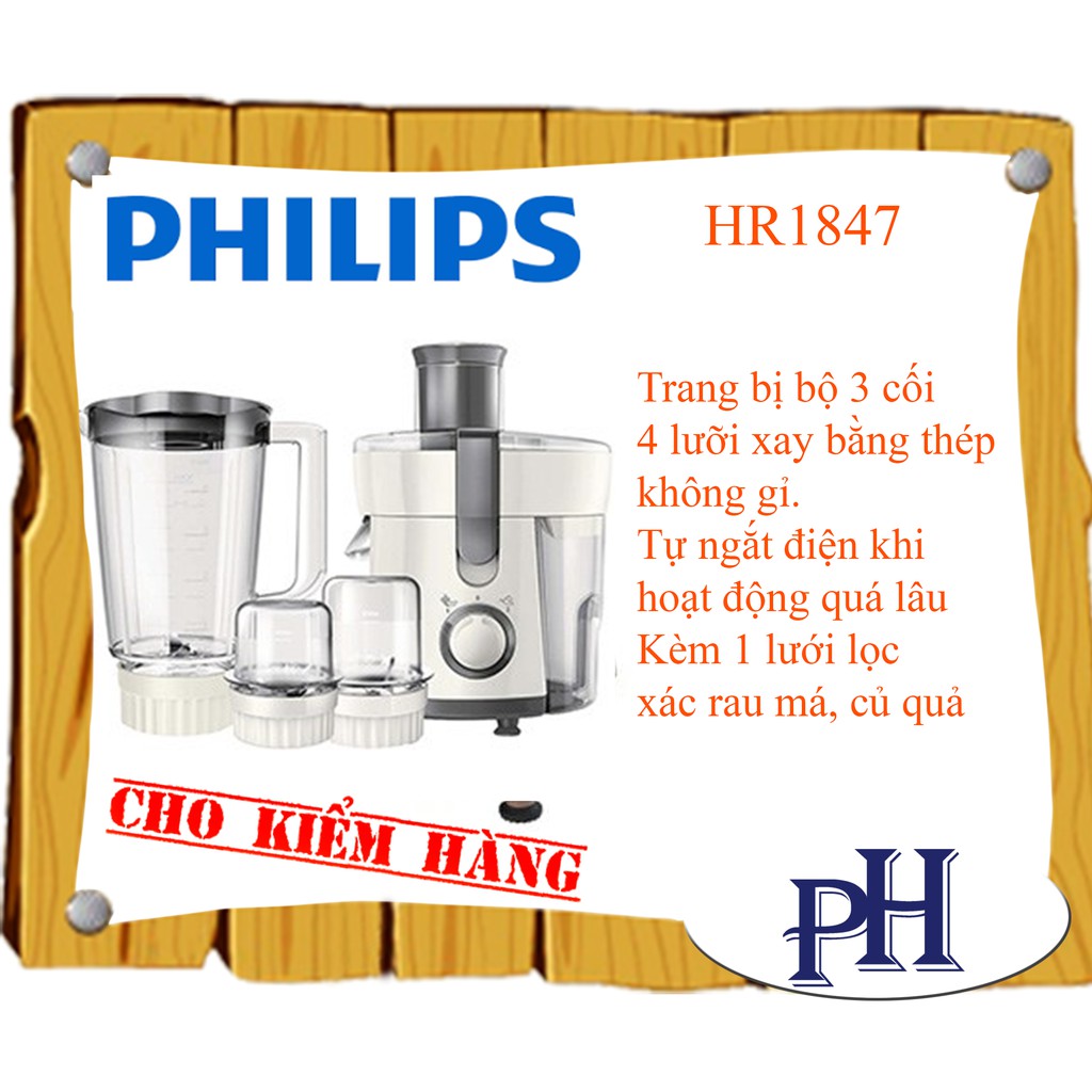 Máy xay đa năng Philips HR1847