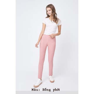Quần legging khaki hai túi sau nhiều màu NET