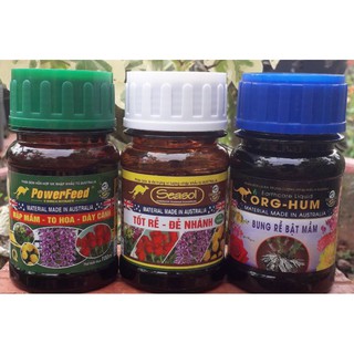 combo bộ 3 kích rể - kích mầm - dưỡng hoa