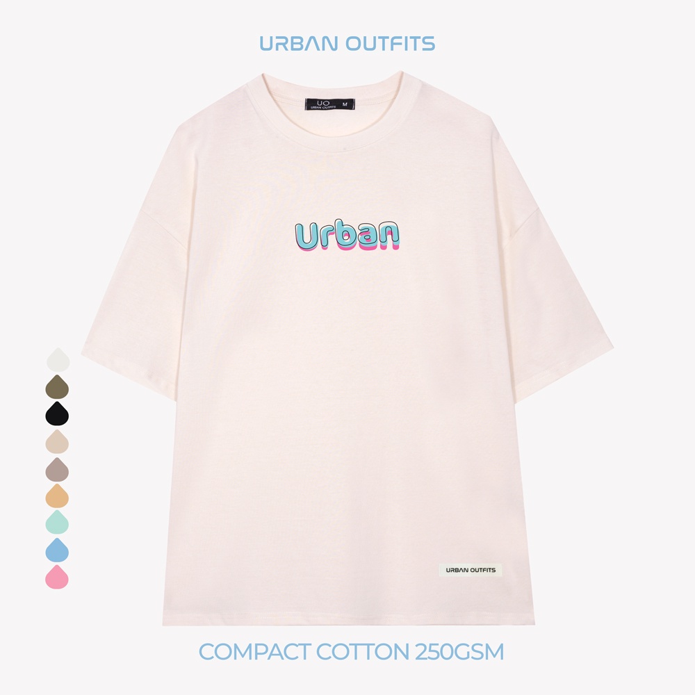 Áo Thun Tay Lỡ Form Rộng URBAN OUTFITS ATO153 Local Brand In Hình ver 2.0 Chất Vải 100% Compact Cotton 250GSM