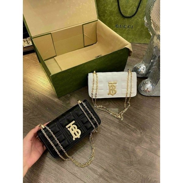 Túi Đeo Chéo Nữ Khoá B, Túi Xách Nữ Dây Xích