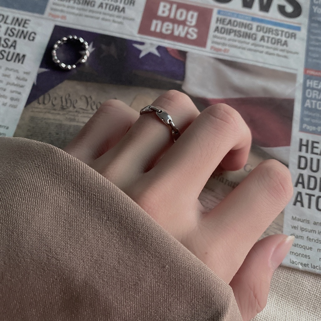 Nhẫn Hở Đeo Mũi Hình Mũi Heo Hoạt Hình Bằng Kim Loại Có Thể Điều Chỉnh 22749