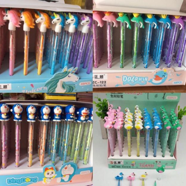 bút chì khúc đầu thú dễ thương cho bé -Phụ kiện Halu