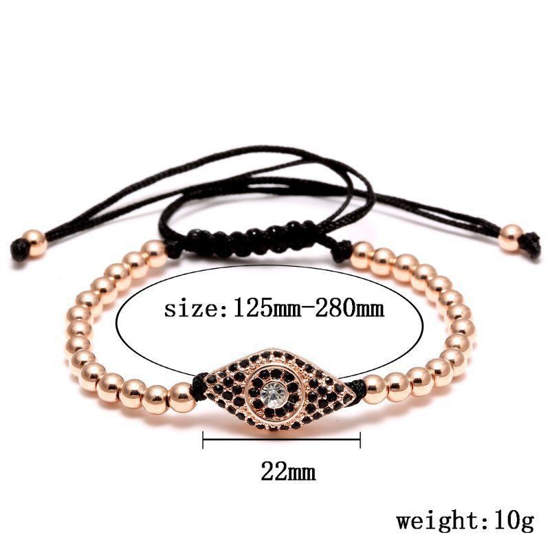 Vòng tay mắt quỷ Macrame cho nam nữ