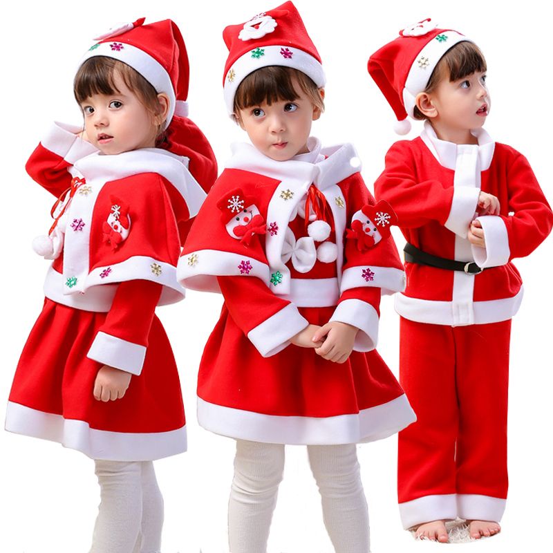 Trang Phục Hóa Trang Ông Già Noel Cho Bé Trai / Gái