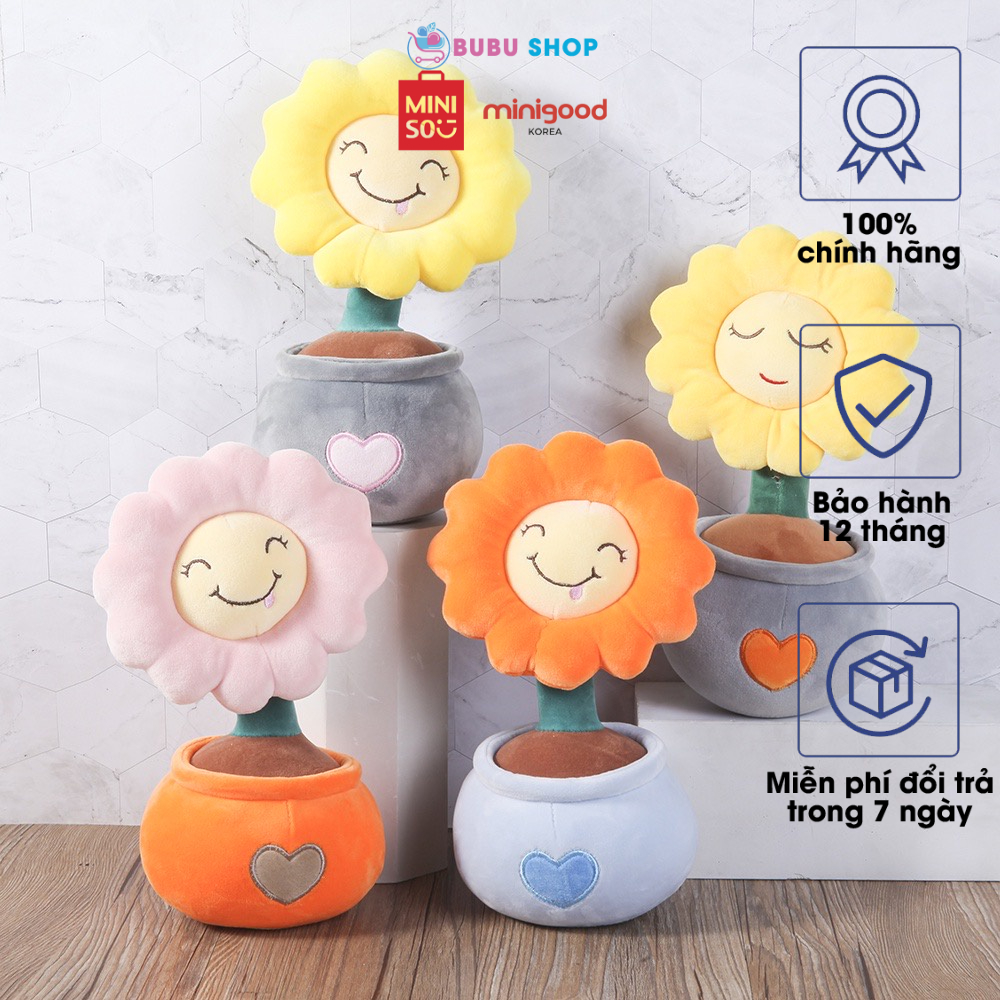 Gấu bông hình bông hoa hướng dương