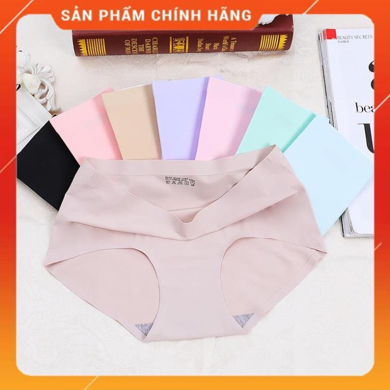 Quần Lót Nữ Đúc Su Thun Lạnh Cao Cấp Không Đường May Mềm Mại Kháng Khuẩn được chọn màu 880