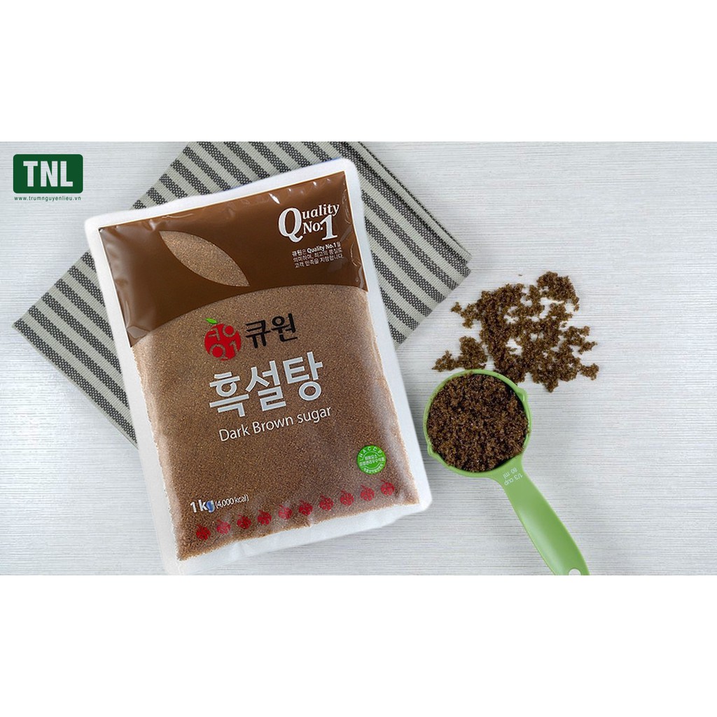 Đường Đen/Đường Nâu Samyang /Đường Dark Brown Suger Hàn Quốc 1Kg