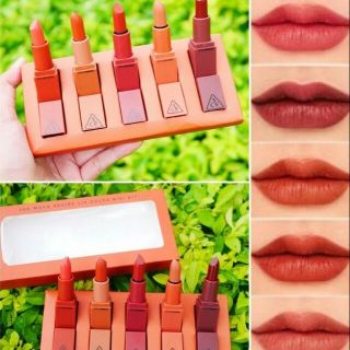 Son lì 3CE Mood Recipe Matte Lip Color (Set 5 Son)