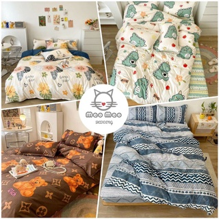 💥 FreeShip 💥 Bộ chăn ga poly cotton Hàn Quốc cao cấp mẫu mới, Bộ chăn ga gối 5 món