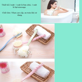 BÔNG TẮM CHÀ LƯNG 2 MẶT