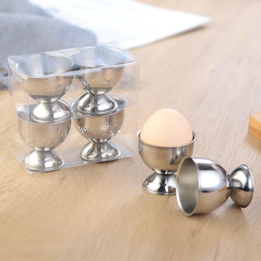 Cốc Tròn Luộc Trứng Ăn Sáng Chất Liệu Cứng|Khay Luộc Trứng Bằng Thép Không Gỉ