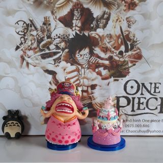 Mô Hình Wcf Tứ Hoàng BigMom + WeddingCake OnePiece