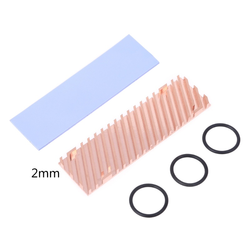 Bộ Tản Nhiệt Ổ Cứng Bằng Đồng Nguyên Chất 1.5 / 2 / 3 / 4 / 6mm