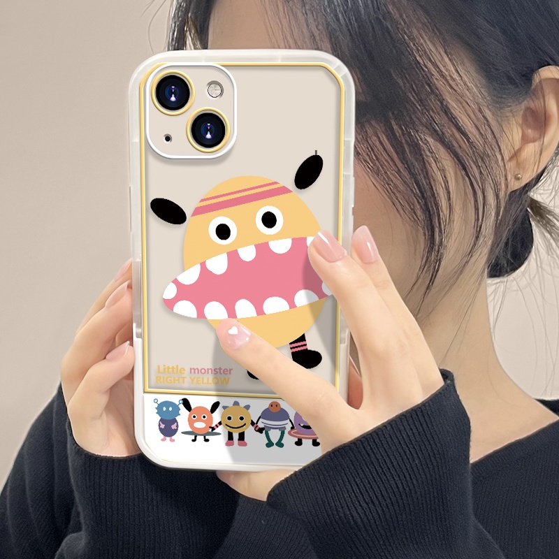 Ốp Điện Thoại Tpu Mềm Chống Trầy Xước Hình Quái Vật Dễ Thương Cho IPhone 13 Pro MAX 12 11 Pro 8 7 Plus X XS XR MAX 6 6S SE 2020