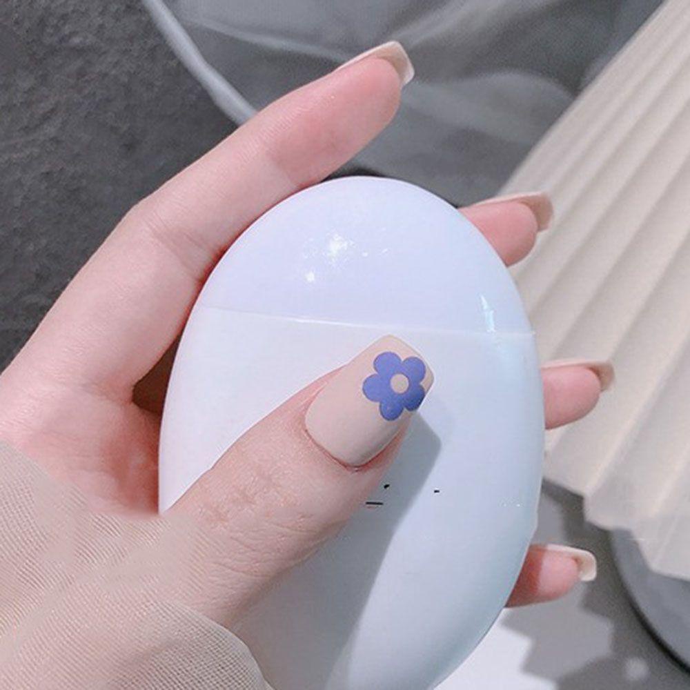 Miếng Dán Trang Trí Móng Tay Hình Hoa 5D Màu Cầu Vồng Dễ Thương