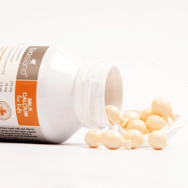 [Hàng chuẩn Úc] Viên sữa bổ sung canxi cho bé Bioisland milk calcium for kids 90 viên cho bé từ 7 tháng tuổi của Úc