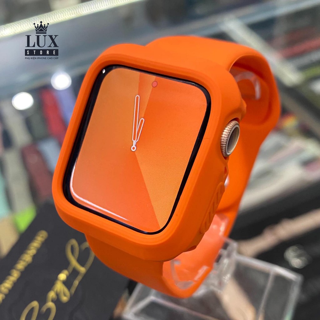 COMBO DÂY VÀ ỐP CAM SIÊU HOT cho Apple Watch đồng Hồ Thông Minh iWatch 1/ 2/ 3/ 4/ 5/ 6/ SE Size 38mm 40mm 42mm 44mm