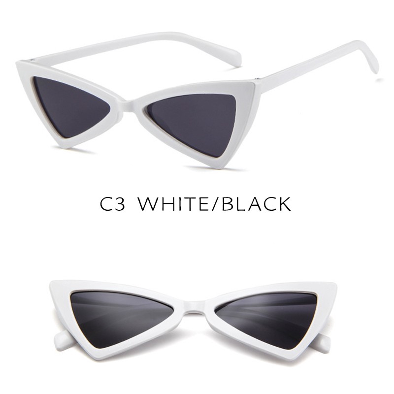 Kính mát mắt mèo chống tia UV400 phong cách Hàn Quốc cho nữ