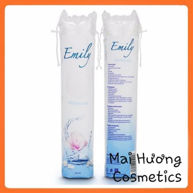 Bông tẩy trang Emily 120 miếng của Đức