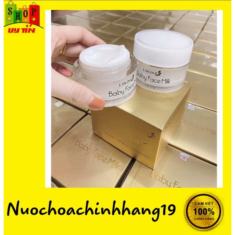 Kem sữa BABY FACE MILK Cream cấy trắng,căng bóng da