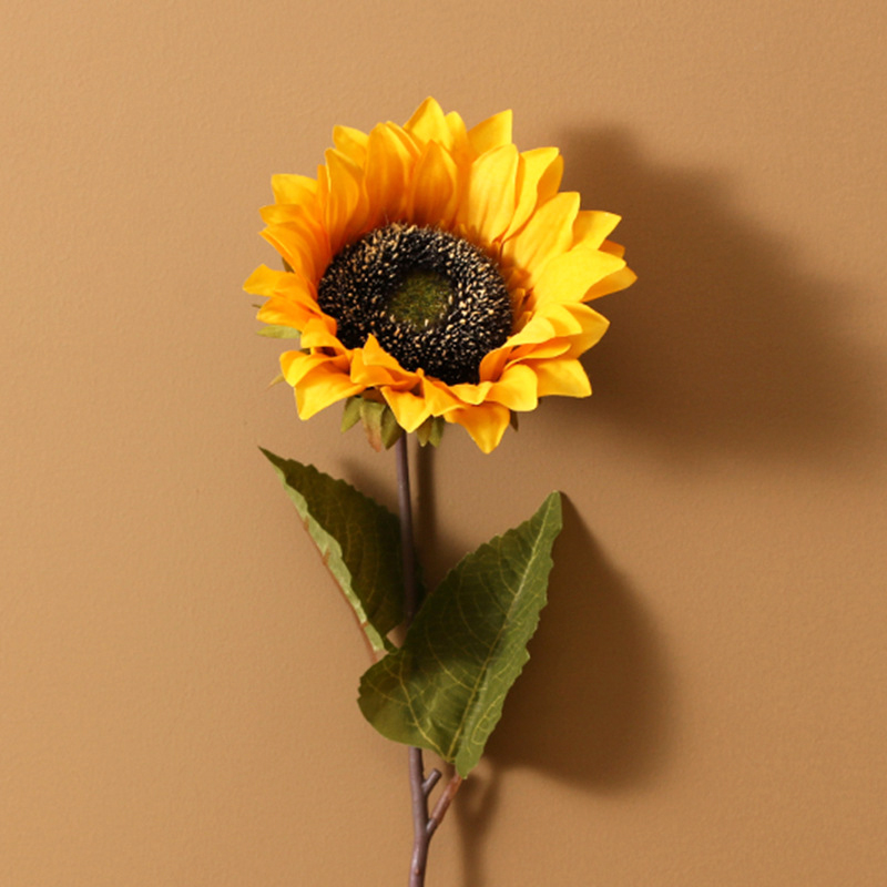 Artificial Flower Sunflower Simulation Sun Flower Gerbera Daisy Living Room Party Decoration Flower Shooting Prop