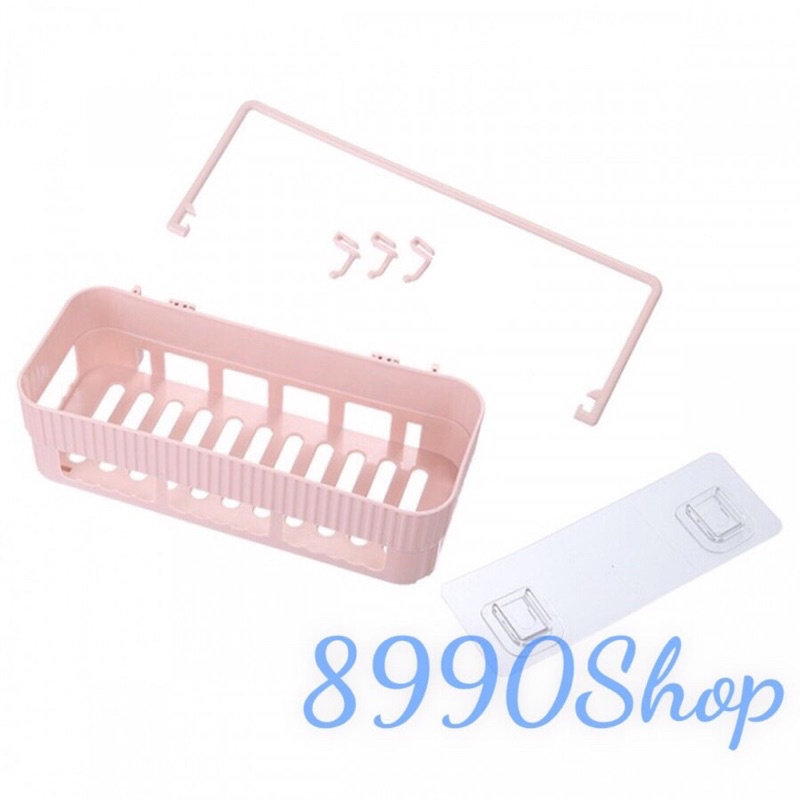 Kệ nhựa dán tường đa năng tiện dụng
