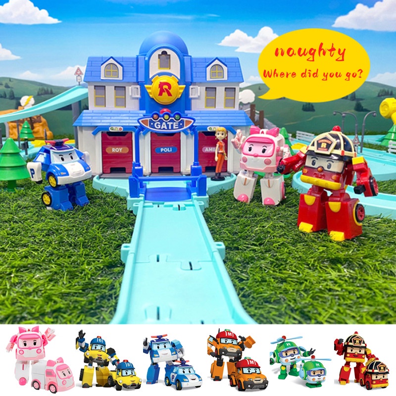 Robocar Poli Đồ Chơi Robot Biến Hình Bằng Poly Độc Đáo Cho Bé Trai bộ đồ chơi xe biến hình robot robot biến hình xe đồ chơi robot biến hình