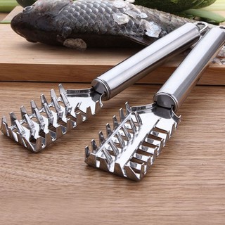 Dụng cụ đánh vảy cá inox chống rỉ đánh vây hiệu quả