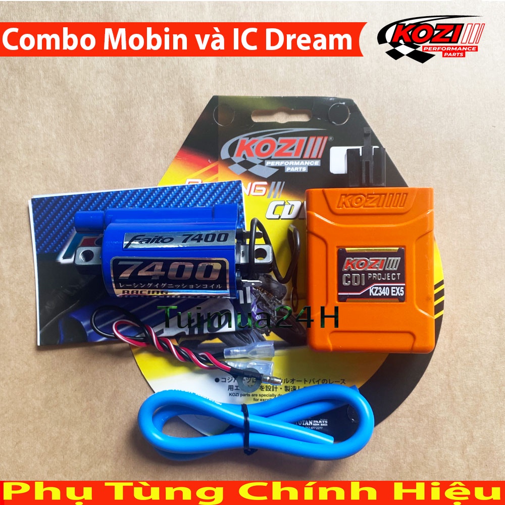 Combo mở tua mobin sườn 5400 và ic Kozi 5 Chân , Dream, Wave100, Sirius 50cc, Galaxy50cc