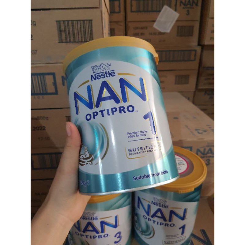 (Date T3/ 2022)Sữa Nan Úc Optipro đủ số 1 2 3 800g